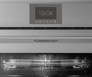 Компактный духовой шкаф с микроволнами Kuppersbusch CBM 6550.0 G1 Stainless Steel фото 2 в Екатеринбурге