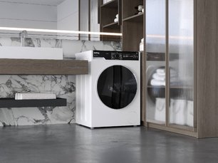 Отдельностоящая стиральная машина с паром Korting KWM 58ILS1297 фото 3 в Екатеринбурге