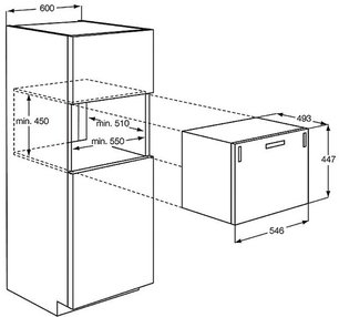 Посудомоечная машина AEG F55200VI0 фото 4 в Екатеринбурге