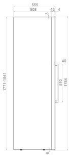 Встраиваемый винный шкаф Pando PVMAV 178-112CRR фото 4 в Екатеринбурге