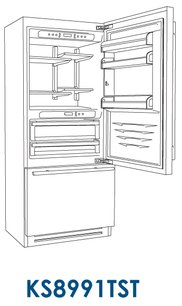 Встраиваемый холодильник Fhiaba KS8991TST3 фото 2 в Екатеринбурге