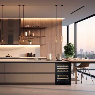 Винный шкаф Dunavox DVS-44.120DB фото 4 в Екатеринбурге