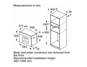Встраиваемая кофемашина Bosch CTL7181W0 фото 2 в Екатеринбурге