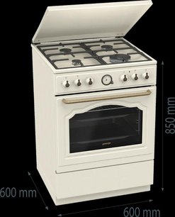 Комбинированная плита Gorenje GKS6C71CLI фото 4 в Екатеринбурге