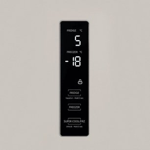 Двухкамерный холодильник Maunfeld MFF201NFDBG Inverter фото 2