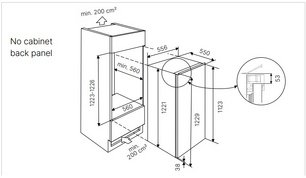 Встраиваемая холодильная камера Kuppersbusch FK 4550.0I фото 2 в Екатеринбурге