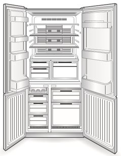 Холодильник Mitsubishi Electric MR-LR78EN-GWH-R фото 4 в Екатеринбурге