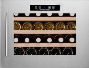 Винный шкаф Dunavox DX-24.56BSK (A) петли справа фото 2 в Екатеринбурге
