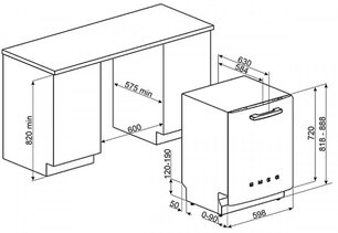 Посудомоечная машина Smeg ST2FABRO фото 4 в Екатеринбурге