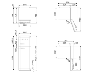 Холодильник Smeg FAB30RBE3 фото в Екатеринбурге