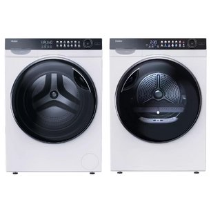 Haier (стиральная машина HW100-BD14378 + сушильная машина HD100-A2378) фото в Екатеринбурге