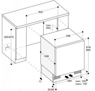Встраиваемый холодильник Gaggenau RC200300 фото 2 в Екатеринбурге
