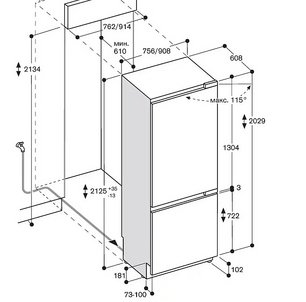 Встраиваемый холодильник Gaggenau RB472305 фото 3 в Екатеринбурге
