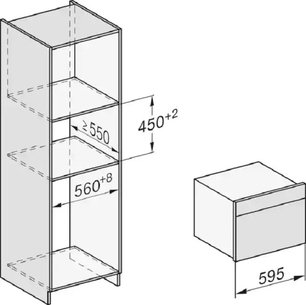 Встраиваемая пароварка Miele DGC 7845X GRGR фото 3 в Екатеринбурге