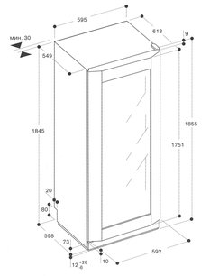 Винный шкаф Gaggenau RW 262-270 фото 3 в Екатеринбурге