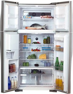 Холодильник Hitachi R-W722 PU1 INX фото 2 в Екатеринбурге