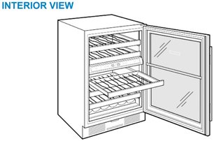 Винный шкаф Sub-Zero ICBUW-24 фото 3 в Екатеринбурге