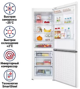 Холодильник Maunfeld MFF187NFIW10 фото 2 в Екатеринбурге