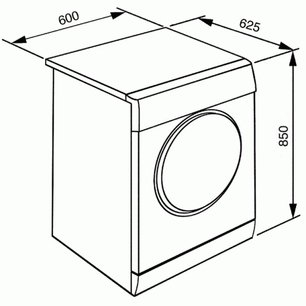 Сушильная машина Smeg CDL73 фото 4 в Екатеринбурге