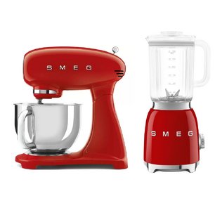 Smeg 50`s Style (блендер BLF03RDEU + миксер SMF03RDEU) фото в Екатеринбурге