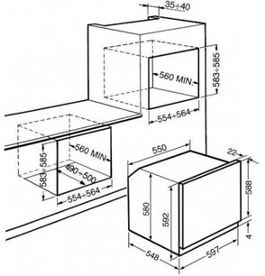 Духовой шкаф Smeg SC800GVA8 фото 2 в Екатеринбурге