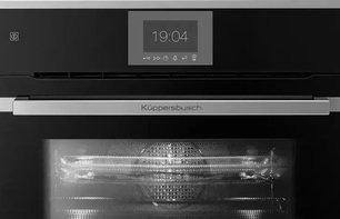Компактный духовой шкаф с микроволнами  Kuppersbusch CBM 6550.0 S1 Stainless Steel фото 2 в Екатеринбурге