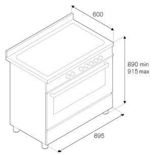 Варочный центр Bertazzoni PRO906HYBSGIT фото 4 в Екатеринбурге