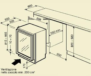 Винный шкаф IP CIRS 141 CF фото 3 в Екатеринбурге