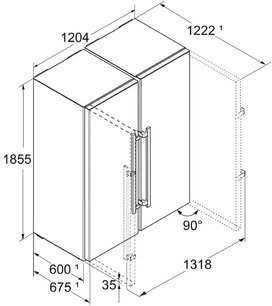 Холодильник Либхер XRFsd 5255 Prime фото 4 в Екатеринбурге Холодильник Liebherr XRFsd 5255 Prime фото 4 в Екатеринбурге