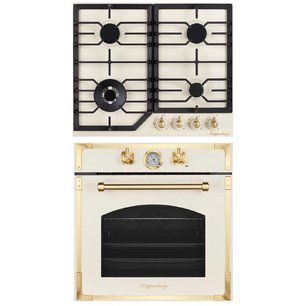 Kuppersberg (варочная панель FS 601 C Bronze + духовой шкаф RC 6911 C Bronze) фото в Екатеринбурге