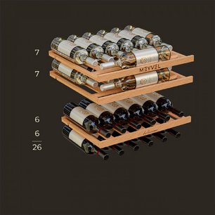 Винный шкаф Meyvel MV26PRO-KBB2 фото 2 в Екатеринбурге