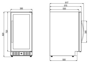 Винный шкаф Dometic E28FG Elegance фото 3 в Екатеринбурге