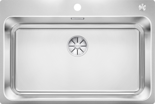 Мойка BLANCO SOLIS 700-IF/A нержавеющая сталь, клапан-автомат