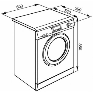 Стиральная машина Smeg SLB127 фото 3 в Екатеринбурге