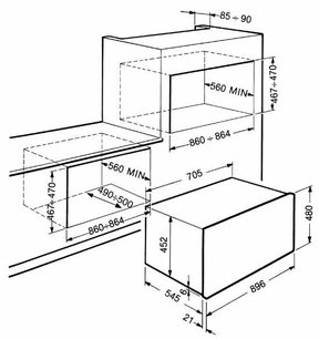 Духовой шкаф Smeg S890BMFR7 фото 2 в Екатеринбурге