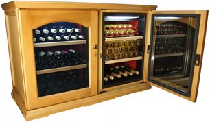 Винный шкаф IP CEX 2151 RU дуб фото 3 в Екатеринбурге