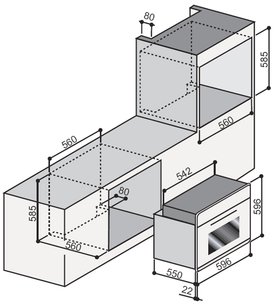 Духовой шкаф Ilve 600-CMP IX фото 3 в Екатеринбурге