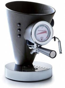 Кофеварка Bugatti DIVA Leather Grey фото в Екатеринбурге