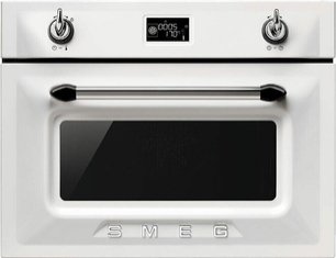 Компактный духовой шкаф с пароваркой Smeg SF4920VCB1 фото в Екатеринбурге