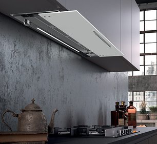 Вытяжка Фабер SWIFT X/WH GLASS A60 фото 3 в Екатеринбурге Вытяжка Faber SWIFT X/WH GLASS A60 фото 3 в Екатеринбурге