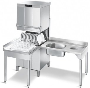 Купольная посудомоечная машина Smeg HTY620DS фото 3 в Екатеринбурге