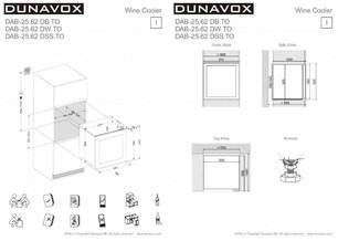 Винный шкаф Dunavox DAB-25.62DOP.TO фото 3 в Екатеринбурге