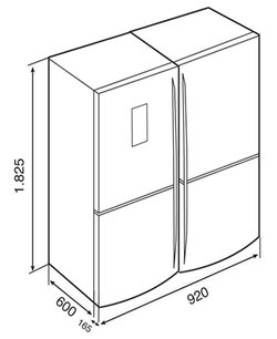 Холодильник Teka NFE 900 X фото 3 в Екатеринбурге