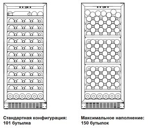 Винный шкаф Dometic C101G Wooden Mahogany фото 2 в Екатеринбурге