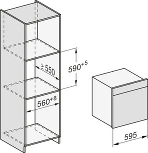 Встраиваемая пароварка Miele DGC 7865 OBSW фото 3 в Екатеринбурге