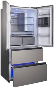 Четырехдверный холодильник Korting KNFF 82535 X фото 2 в Екатеринбурге