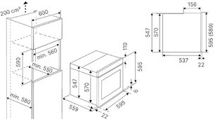 Духовой шкаф Kuppersbusch BP 6850.0 S2 Black Chrome фото 4 в Екатеринбурге