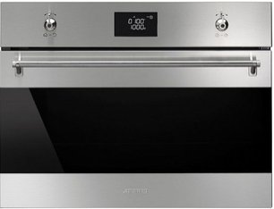 Компактный многофункциональный духовой шкаф Smeg SF4390MCX фото в Екатеринбурге