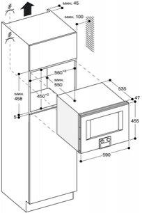 Встраиваемая микроволновая печь Gaggenau BM 455-100 фото 2 в Екатеринбурге
