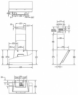 Вытяжка Haier HVX-W672GW фото 2 в Екатеринбурге